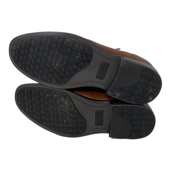 Dockers Men’s Size 11.5 Garfield Business Dress Shoes Brown Lace Up Comfort - Picture 7 of 9